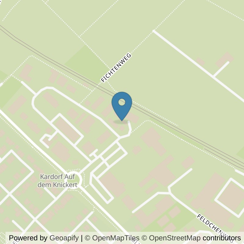 Map: location of Körperformen Bornheim Kardorf in Bornheim