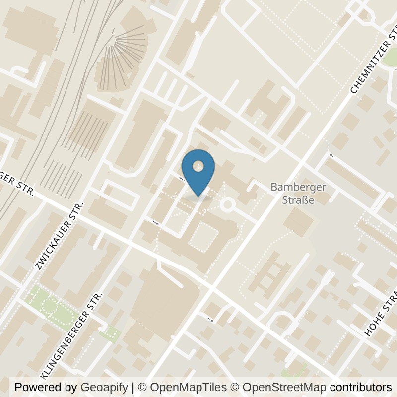 Map: location of Körperformen Dresden Plauen in Dresden-Plauen