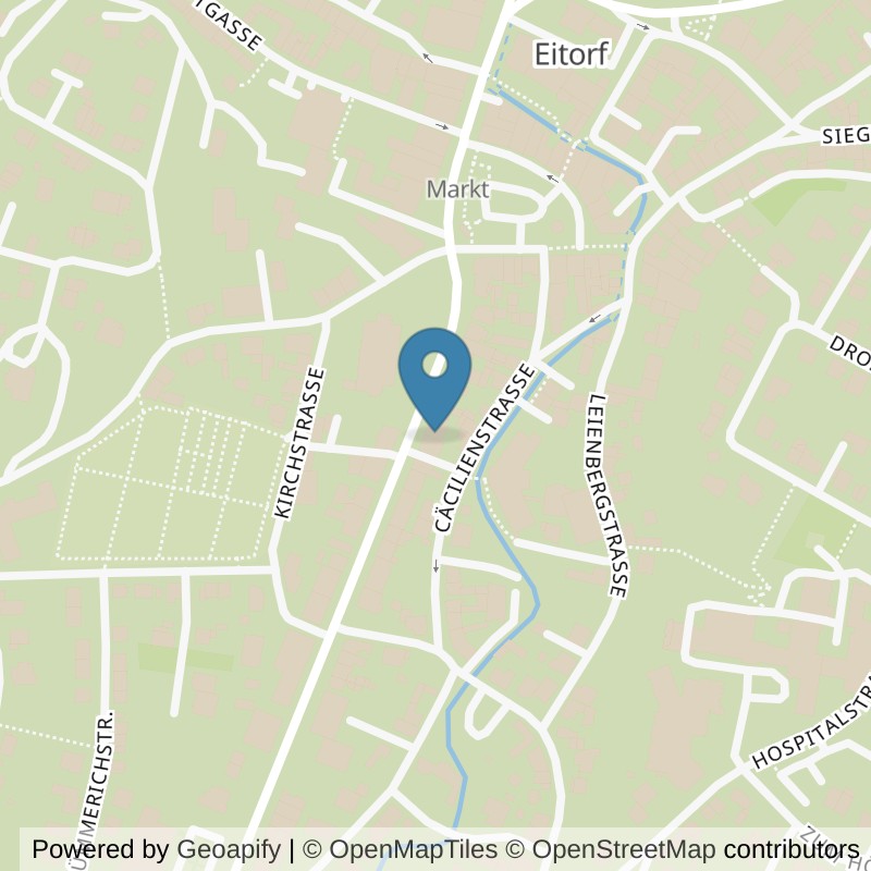 Map: location of Körperformen Eitorf in Eitorf