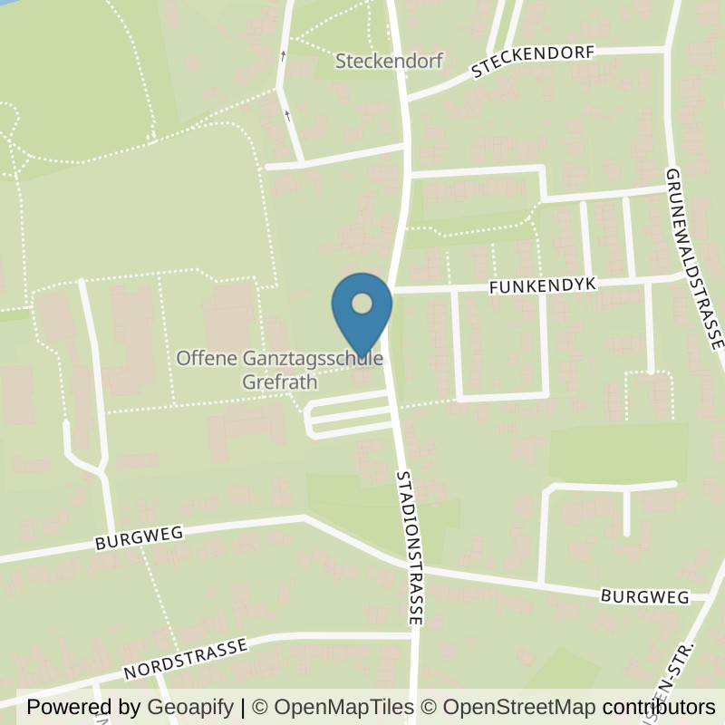 Map: location of Körperformen Grefrath in Grefrath