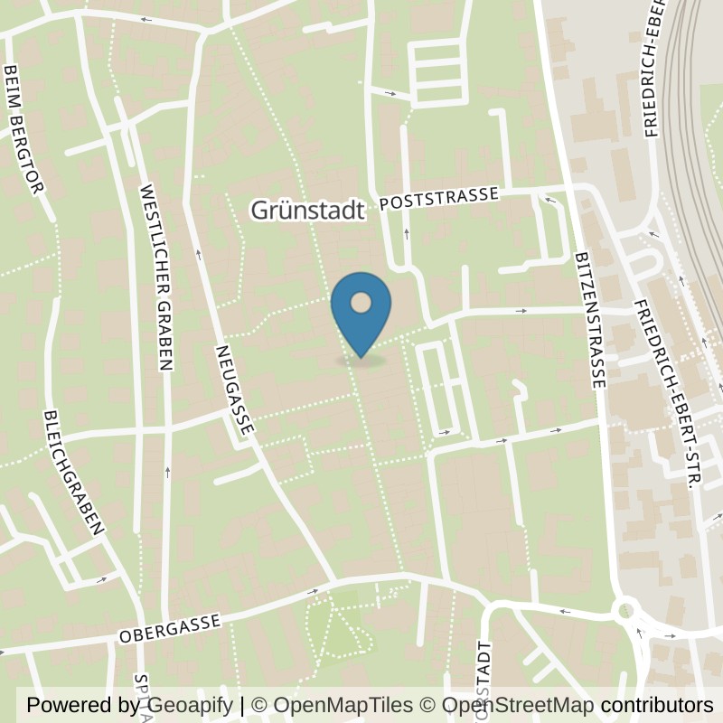 Map: location of Körperformen Grünstadt in Grünstadt