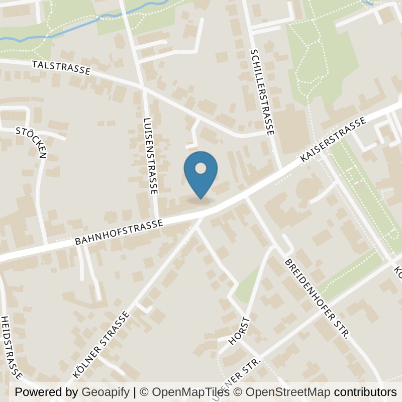 Map: location of Körperformen Haan in Haan