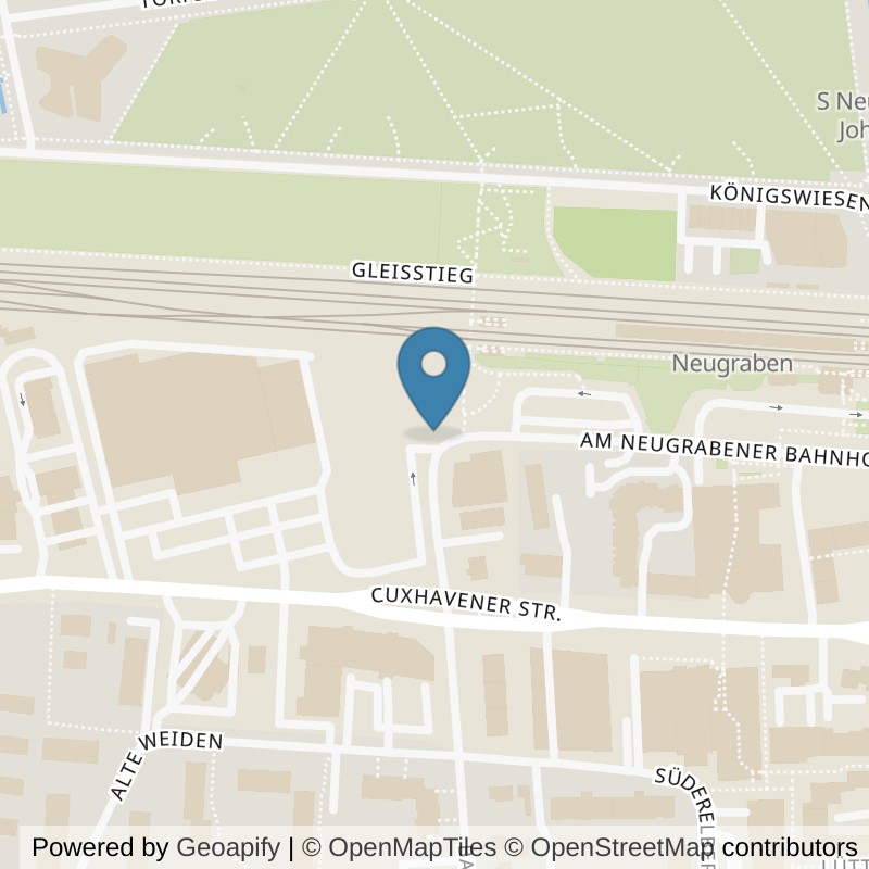 Map: location of Körperformen Hamburg Neugraben in Hamburg