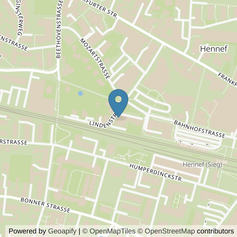 Map: location of Körperformen Hennef in Hennef (Sieg)