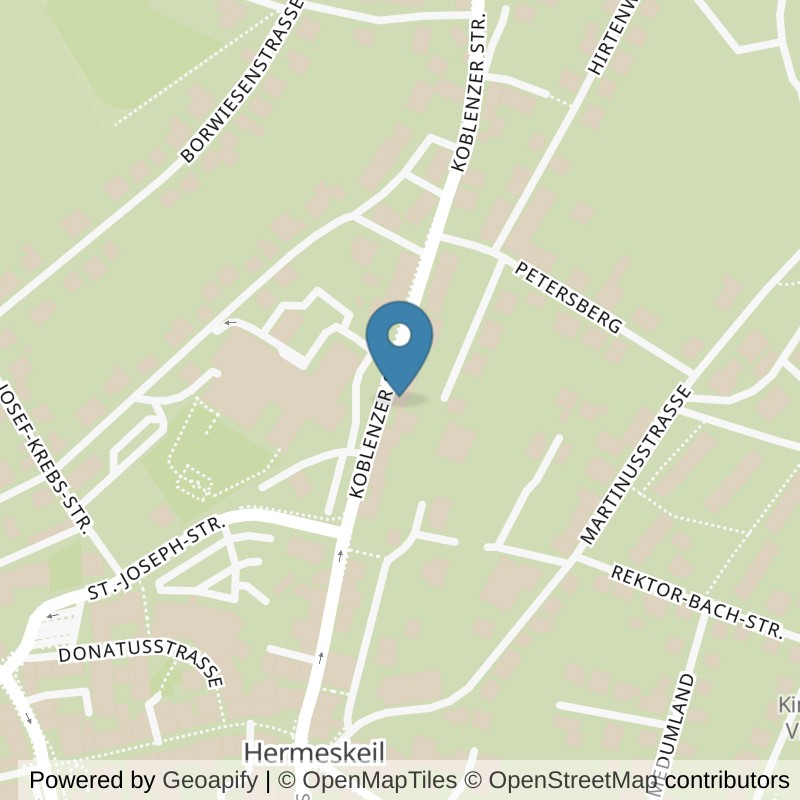 Map: location of Körperformen Hermeskeil in Hermeskeil