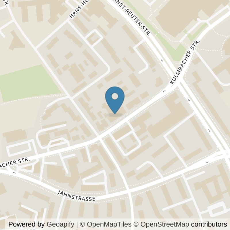 Map: location of Körperformen Hof in Hof