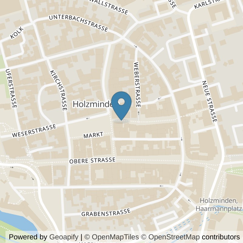 Map: location of Körperformen Holzminden in Holzminden