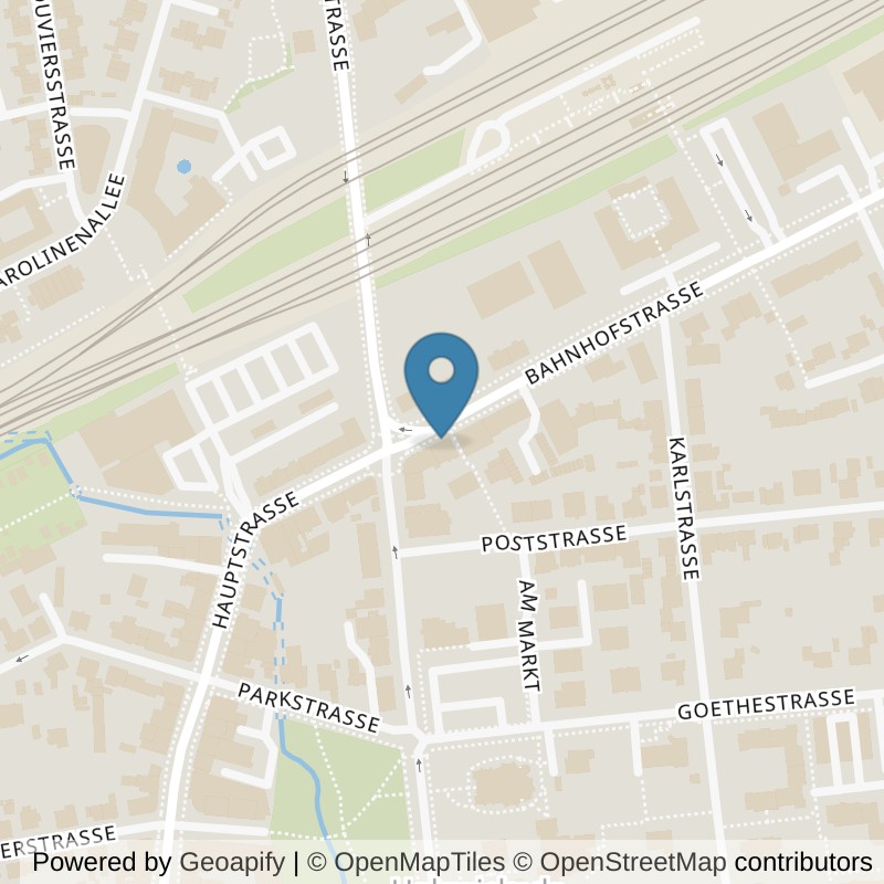 Map: location of Körperformen Holzwickede in Holzwickede