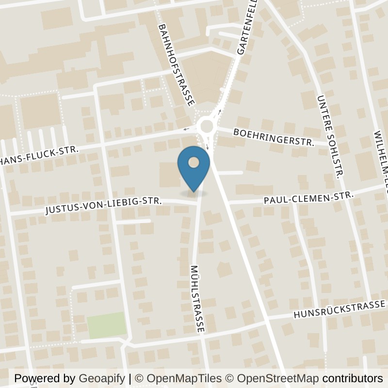 Map: location of Körperformen Ingelheim in Ingelheim am Rhein