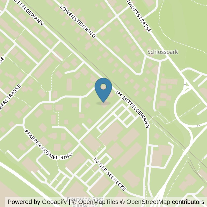 Map: location of Körperformen Kleinheubach in Kleinheubach