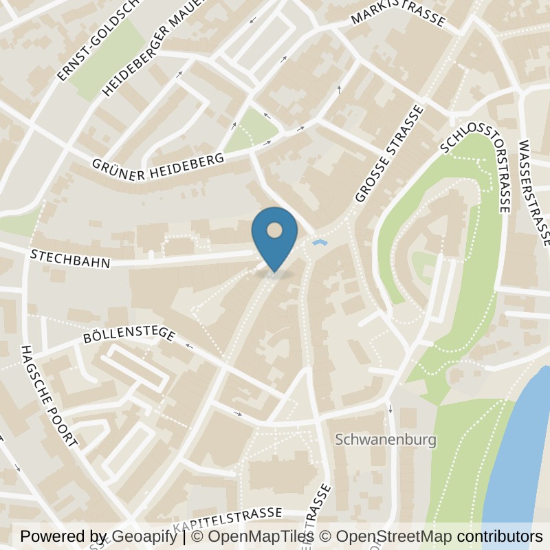 Map: location of Körperformen Kleve in Kleve