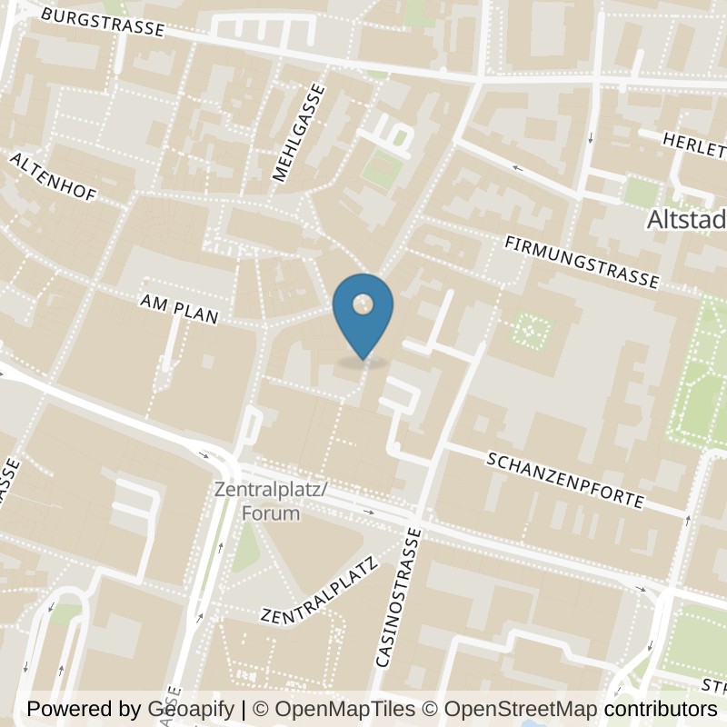 Map: location of Körperformen Koblenz in Koblenz