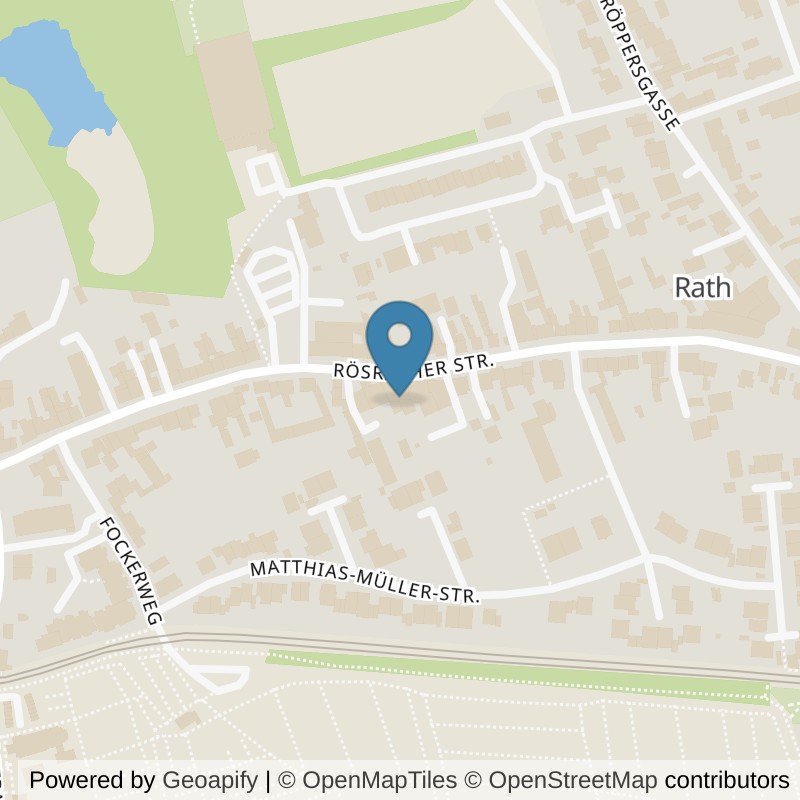 Map: location of Körperformen Köln Rath in Köln