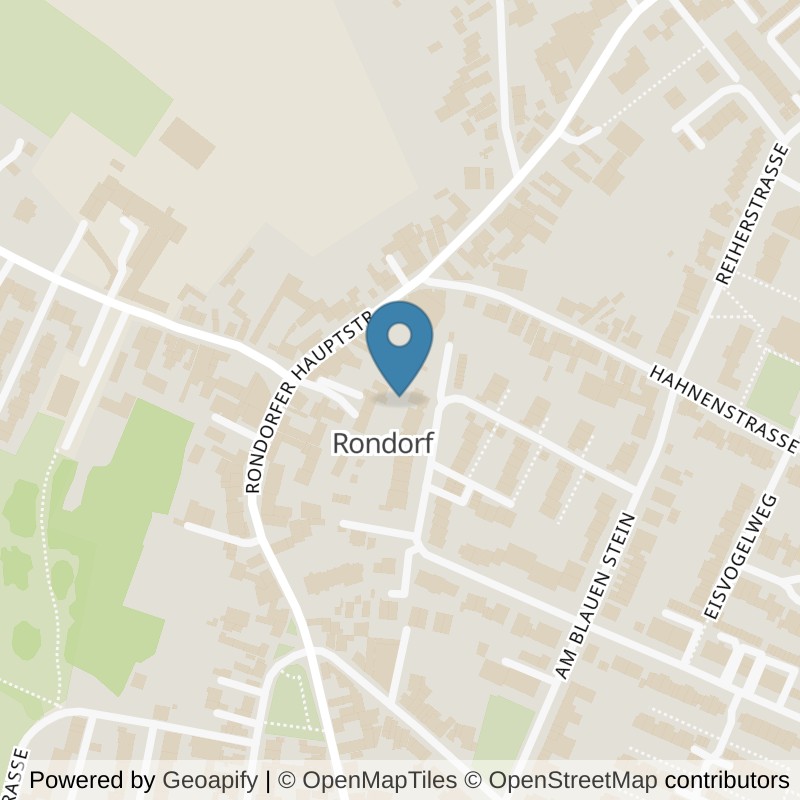 Map: location of Körperformen Köln Rondorf in Köln