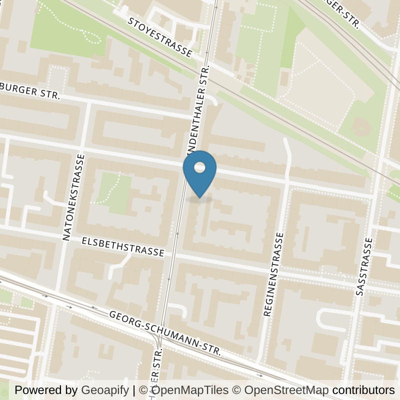 Map: location of Körperformen Leipzig Gohlis in Leipzig