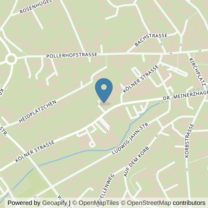 Map: location of Körperformen Lindlar in Lindlar