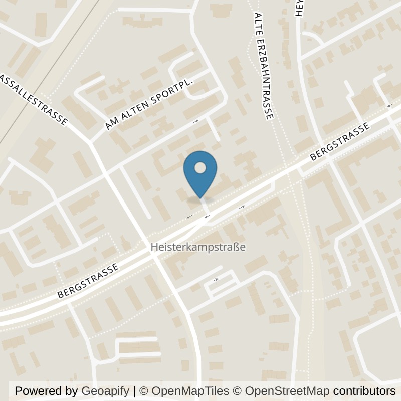 Map: location of Körperformen Marl in Marl