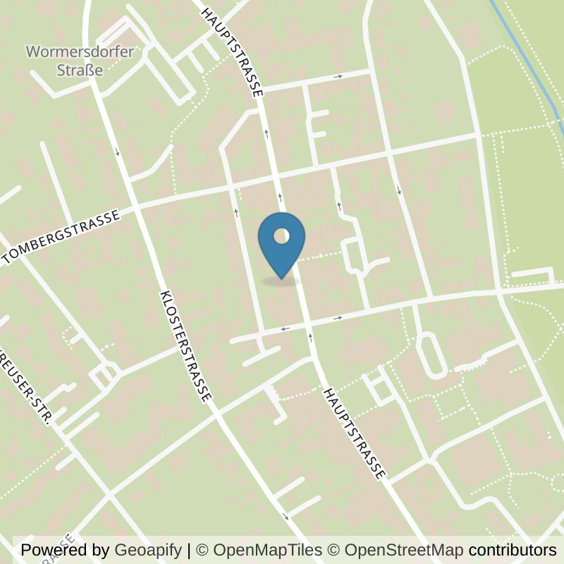 Map: location of Körperformen Meckenheim in Meckenheim