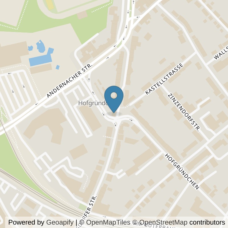 Map: location of Körperformen Neuwied in Neuwied