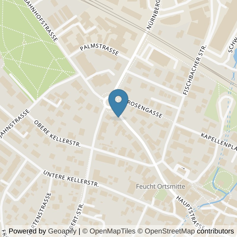 Map: location of Körperformen Nürnberg Feucht in Nürnberg