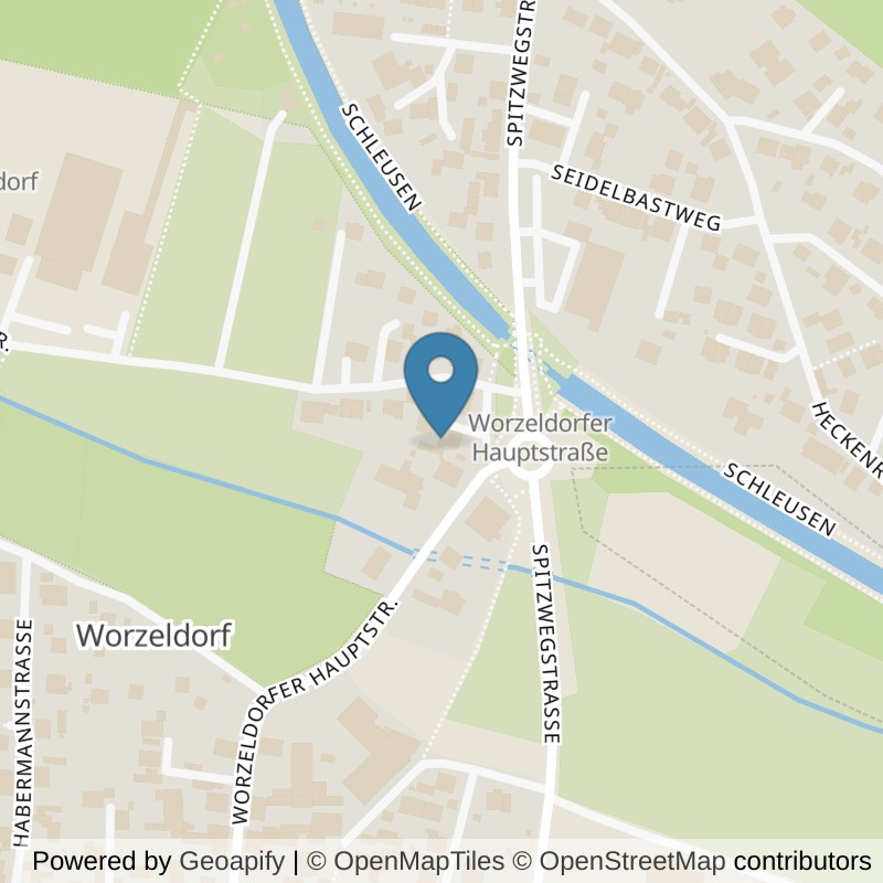 Map: location of Körperformen Worzeldorf in Nürnberg