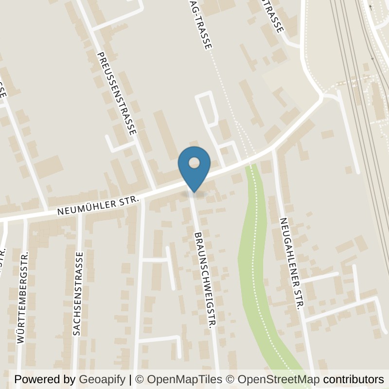 Map: location of Körperformen Oberhausen in Oberhausen