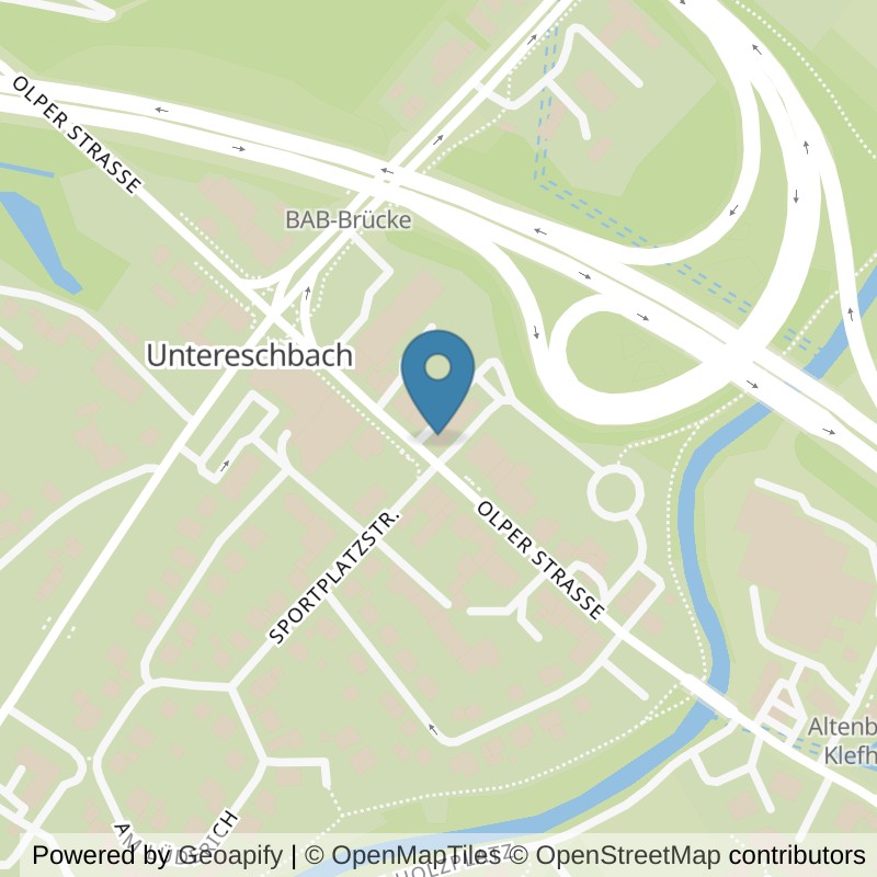 Map: location of Körperformen Overath Untereschbach in Overath