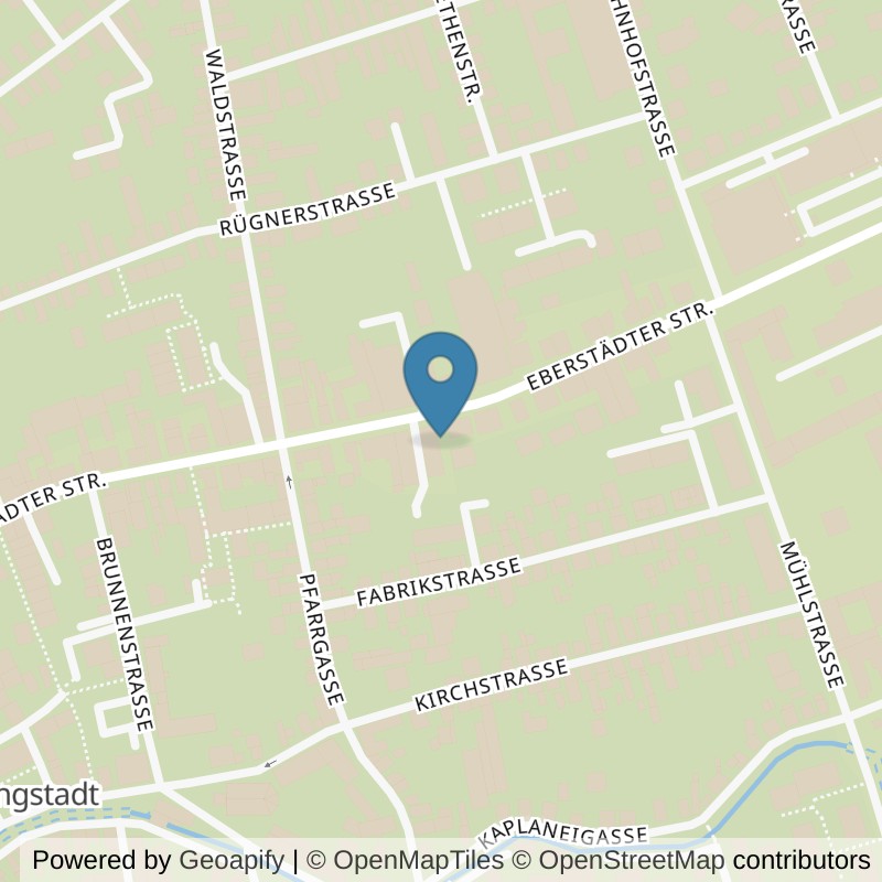 Map: location of Körperformen Pfungstadt in Pfungstadt
