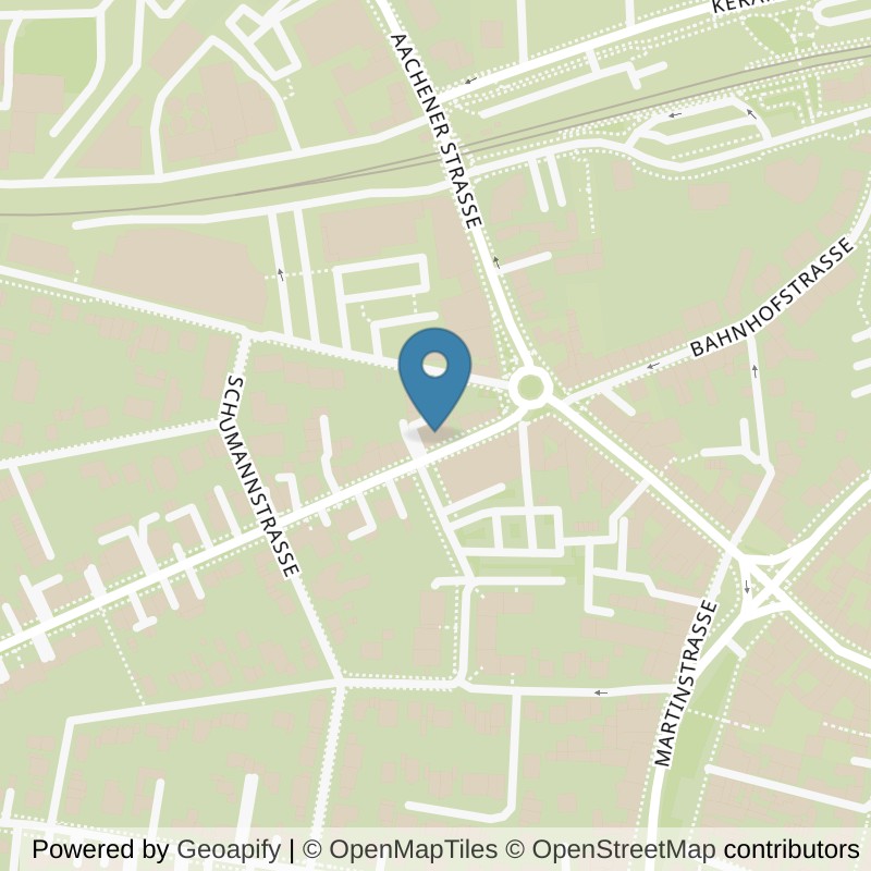 Map: location of Körperformen Rheinbach in Rheinbach