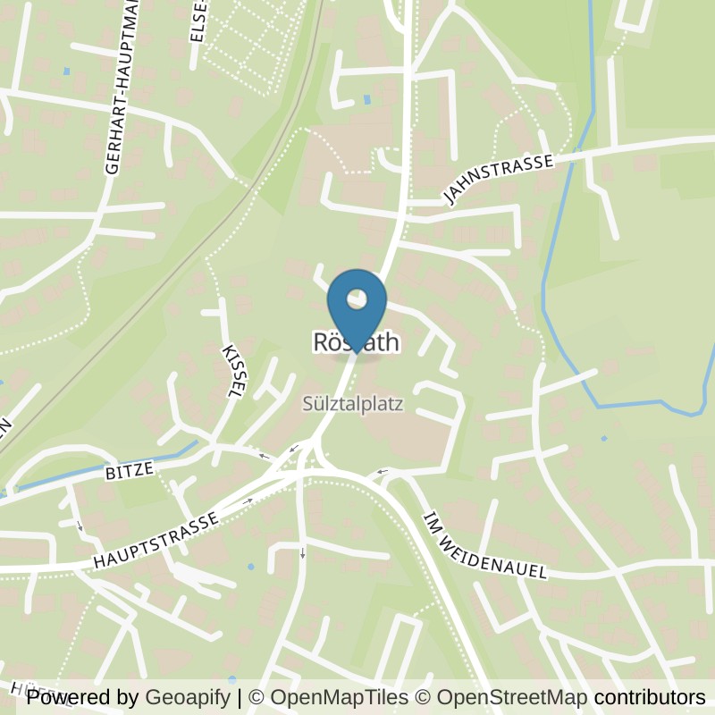 Map: location of Körperformen Rösrath in Rösrath