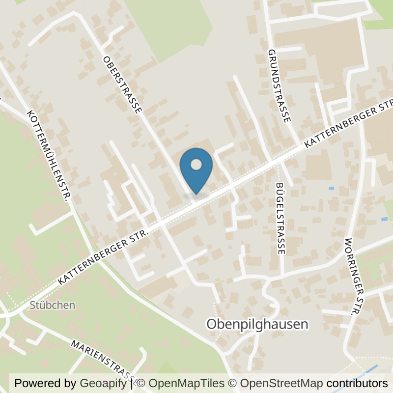 Map: location of Körperformen Solingen in Solingen