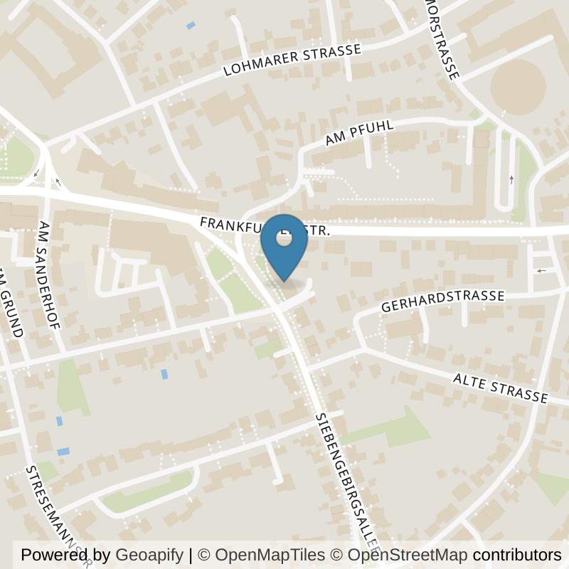 Map: location of Körperformen Troisdorf in Troisdorf