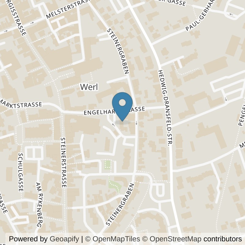 Map: location of Körperformen Werl in Werl