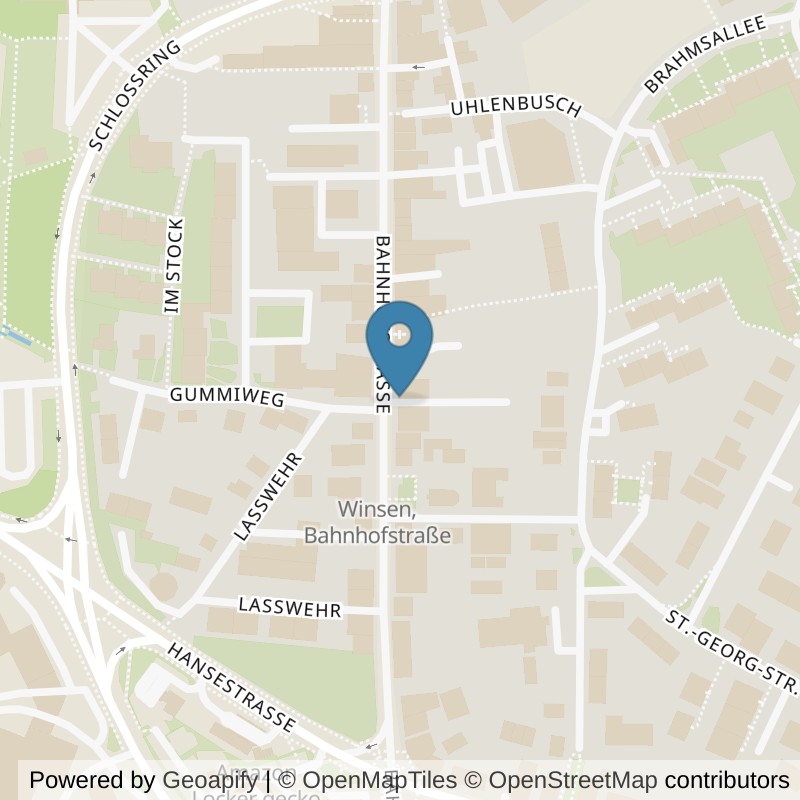 Map: location of Körperformen Winsen in Winsen (Luhe)