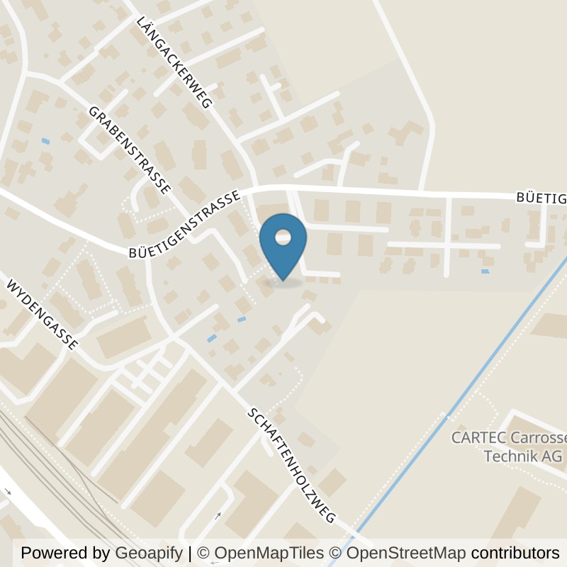 Map: location of Koloseum Gym in Studen