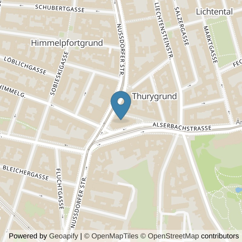 Map: location of Kor Fitness Wien in Wien