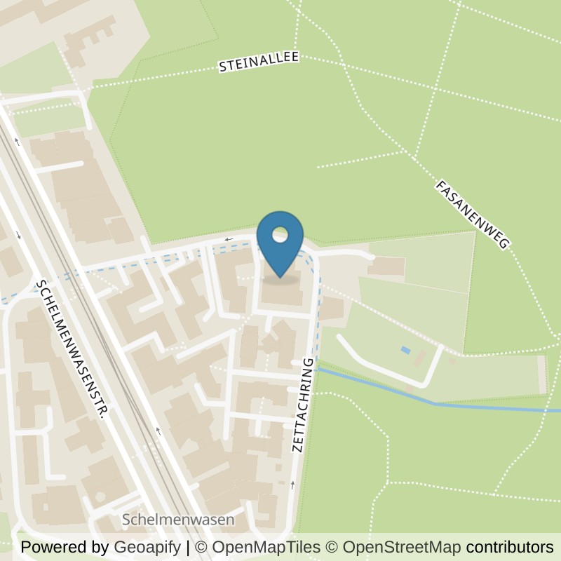 Map: location of Kraftmanufaktur in Stuttgart