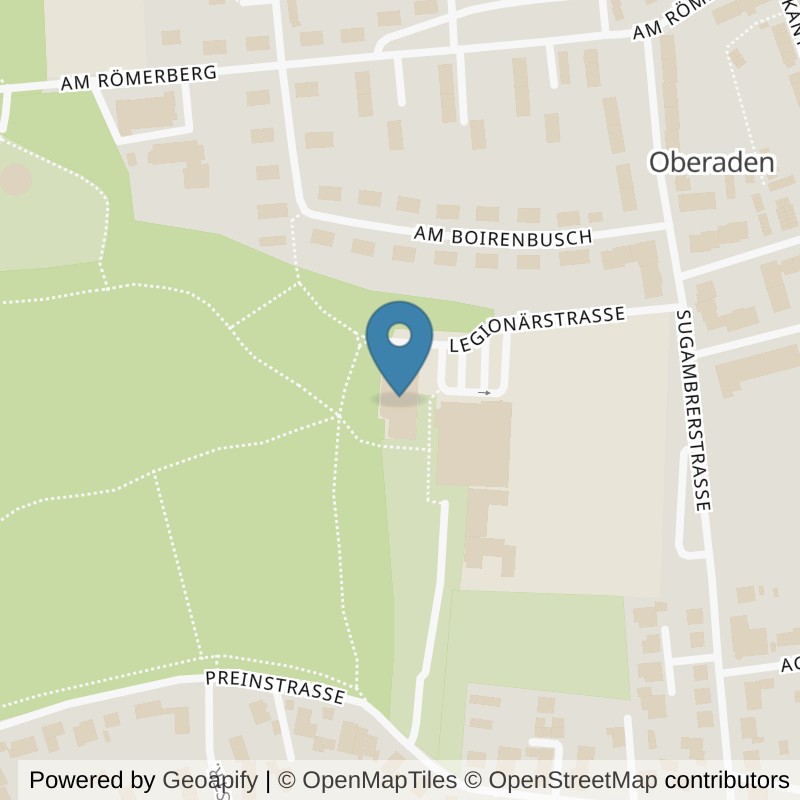Map: location of Kraftwerk Fitnessclub Bergkamen in Bergkamen