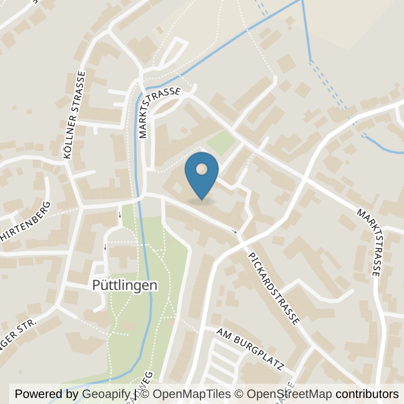 Map: location of Kraftwerk Fitnessclub Püttlingen in Püttlingen