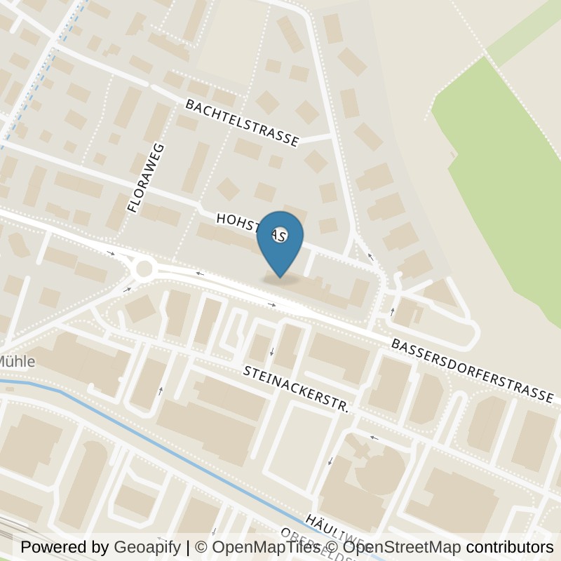 Map: location of Ladies Fitness - Lounge GmbH in Zürich