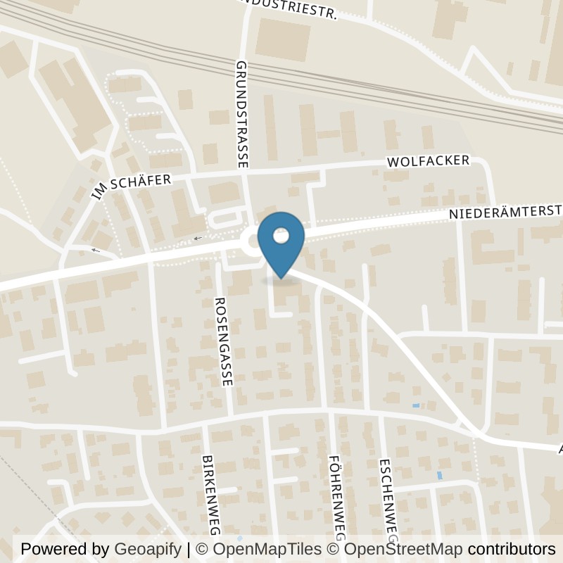 Map: location of Lady Fitness Factory Dulliken in Dulliken