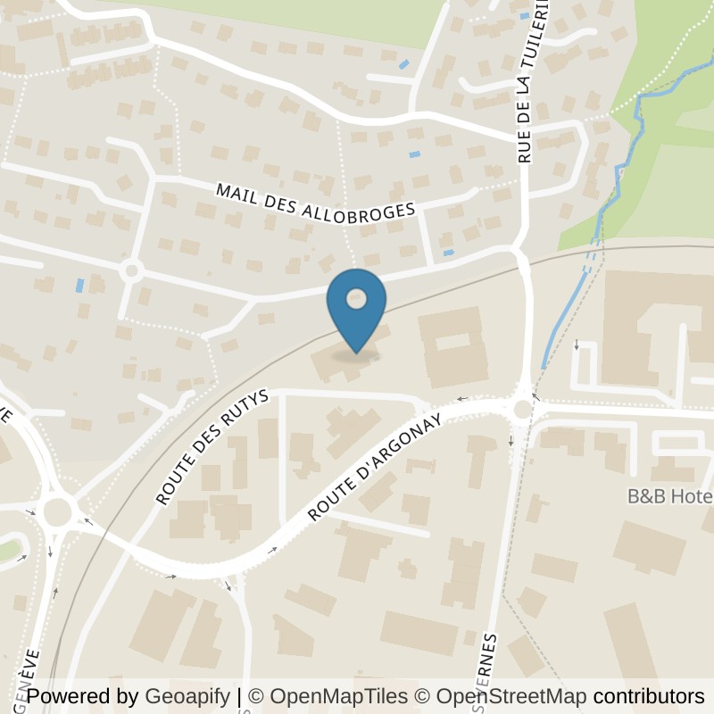 Map: location of L'Appart Fitness Annecy-Pringy in Pringy