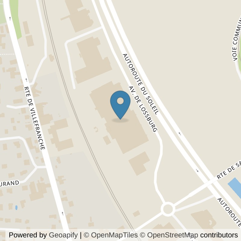 Map: location of L'Appart Fitness Anse in Anse