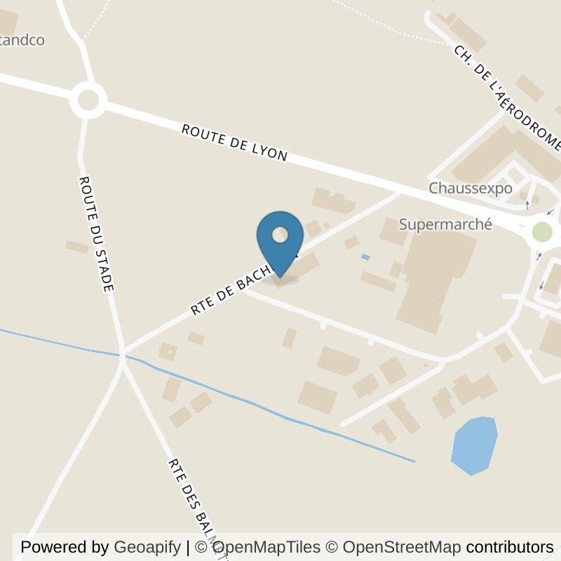 Map: location of L'Appart Fitness Morestel in Arandon-Passins