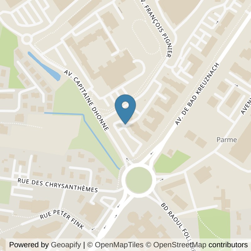 Map: location of L'Appart Fitness Bourg-en-Bresse in Bourg-en-Bresse