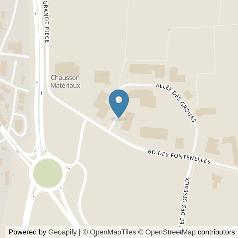 Map: location of L'Appart Fitness Brissac in Brissac Loire Aubance