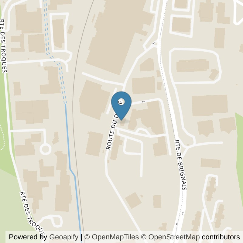 Map: location of L'Appart Fitness Chaponost in Chaponost
