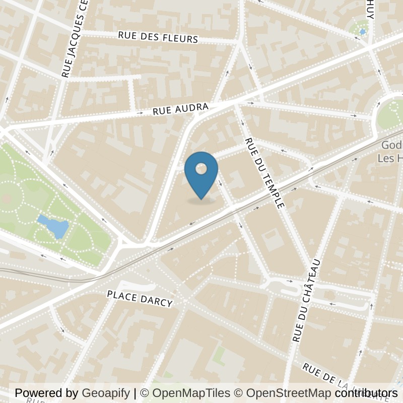 Map: location of L'Appart Fitness Dijon Centre in Dijon