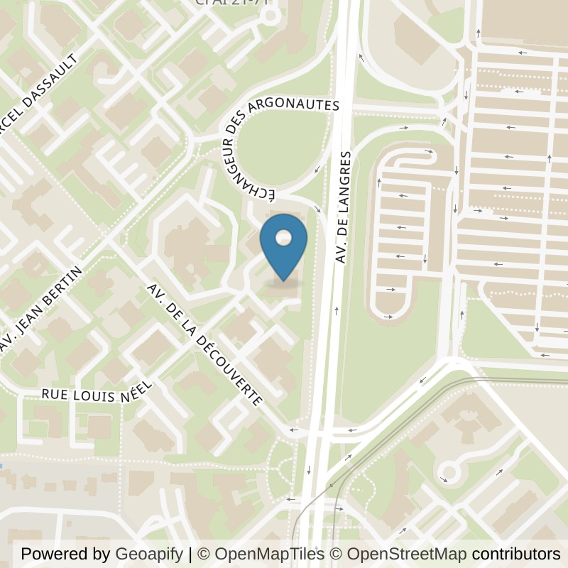 Map: location of L'Appart Fitness Dijon Toison d'Or in Dijon