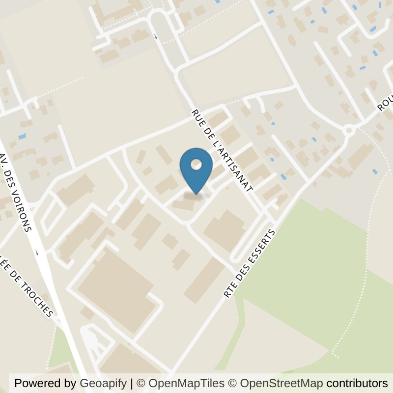 Map: location of L'Appart Fitness Douvaine in Douvaine